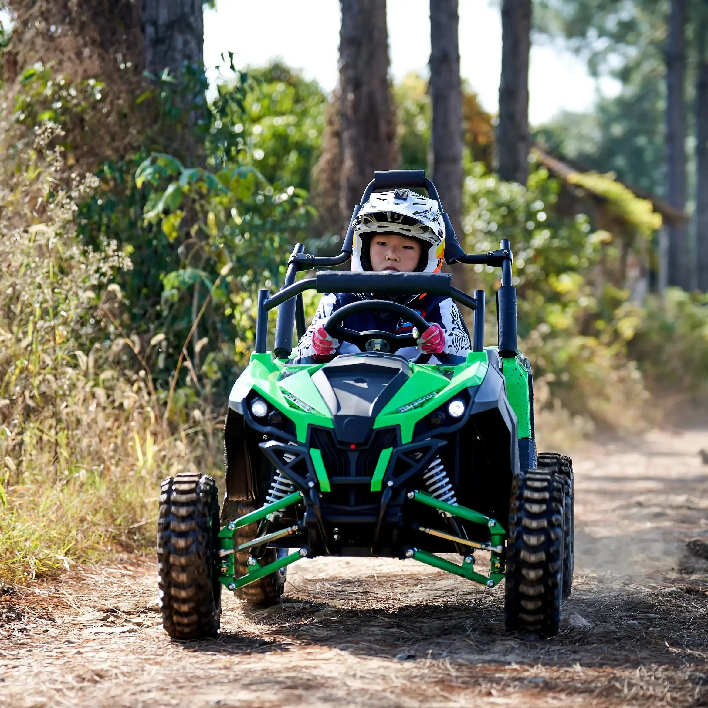 

High quality 1200w 48v mini four-way electric UTV children's electric kart