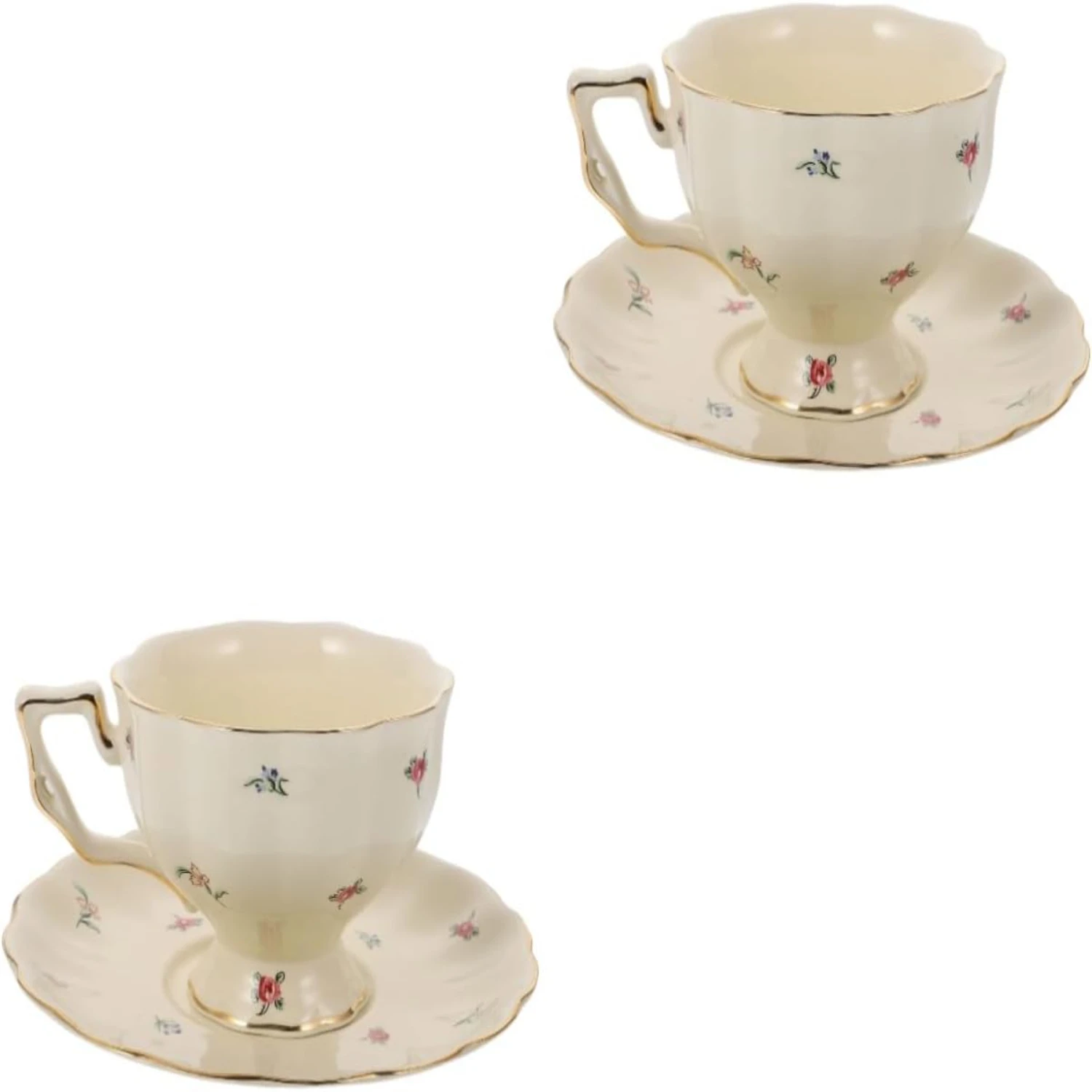 

Sophisticated and luxurious vintage tea party and home decor set featuring exquisite craftsmanship and intricate details. Elevat