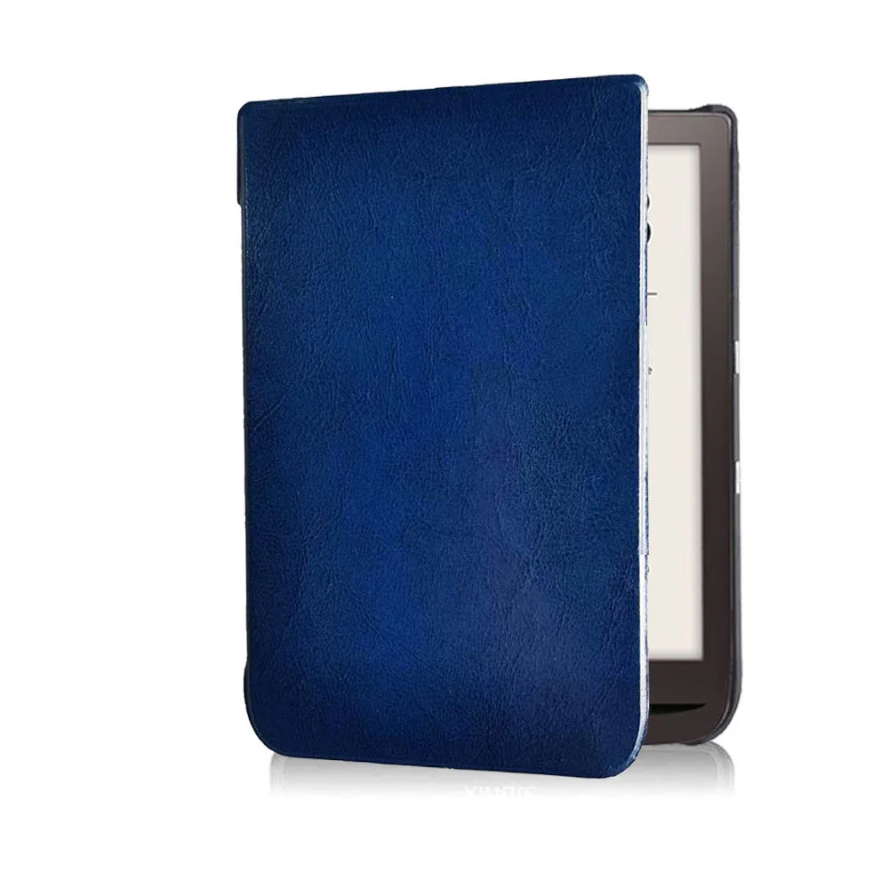 Magnetic PU Leather Cover  Case for Pocketbook Inkpad 3 PB740 / 3 Pro / 740 Color 7.8
