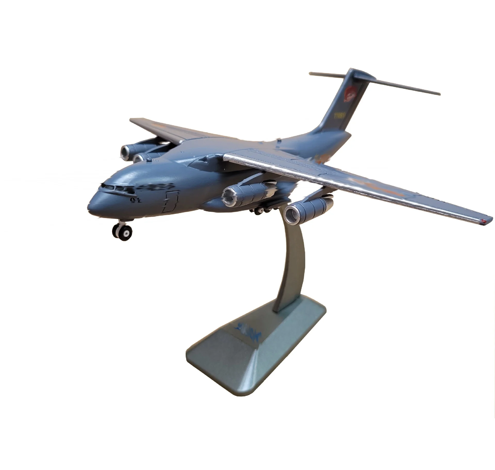1:260 Scale Model Y-20 Transport Aircraft Model Alloy Simulation Diecast Airplane For Aviation Ornament Precious Gift Collection