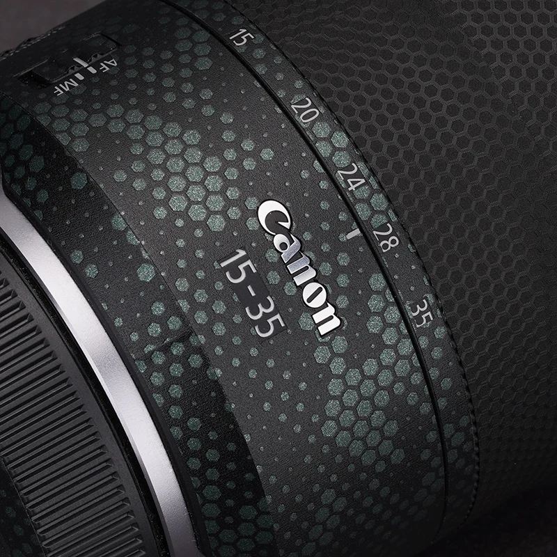 لكانون RF15-35F2.8 فيلم حماية عدسة 1535 ماتي التمويه ألياف الكربون ملصقا 3m