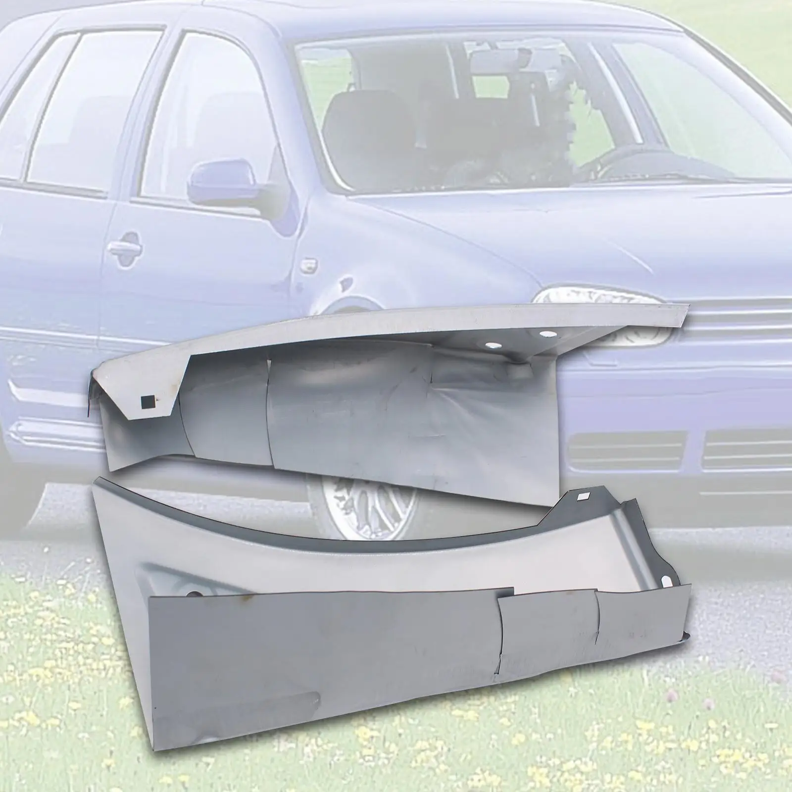 

2Pcs Fender Repair Plates Replacement for VW Golf III IV Cabrio Sturdy