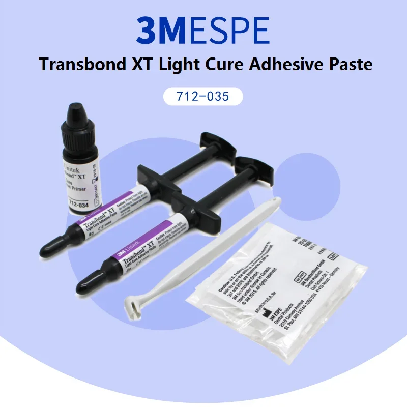 Kit de adhesivo de ortodoncia Dental 3M Transbond XT 712-035 3M Transbond XT, adhesivo de curado ligero, Unión de imprimación 712-035