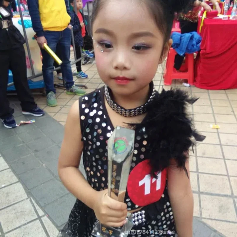 New Street Dance Sequin Costumes, Children's Hip-hop Sets, Jazz Dance Performance Costumes, Girls' Stage Dance Performances