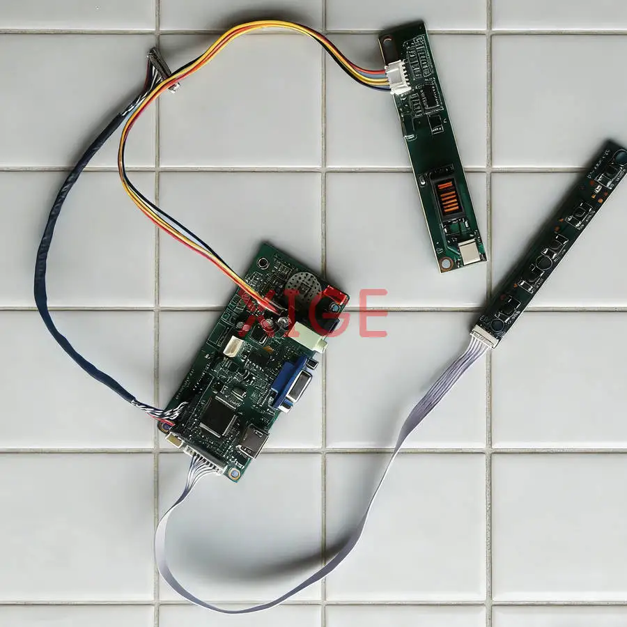 

Плата контроллера привода панели ЖК-экрана подходит для LP141X3 LP141X6 LP141X5 LP141X7 1-CCFL 1024*768 1024x768 20-контактный LVDS VGA + HDMI DIY Kit