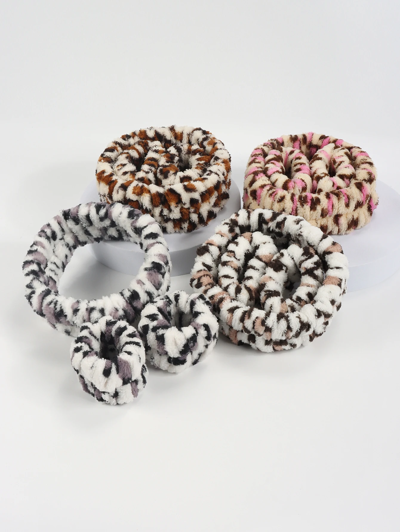 Women Solid Bow Headbands Coral Fleece Makeup Spa Wash Face Turban Head Wrap Girls Hair Towel Accessories Head Band Hairbands