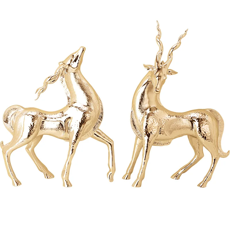 

Creative sheep ornaments Soft decoration Living room porch TV cabinet Model room Resin handicraft decoration