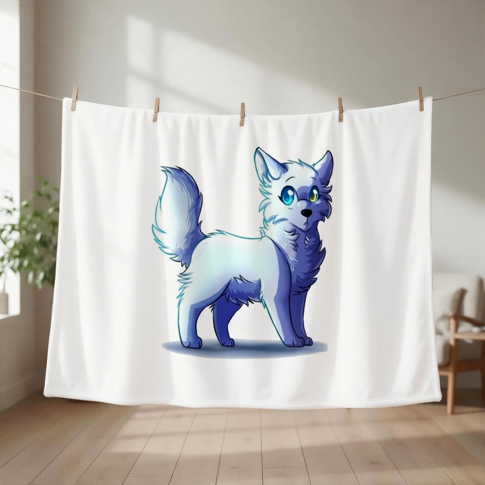 New Cat Lumine - webtoon fanart Throw Blanket couch cozy soft plush fuzzy picnic outdoor blanket