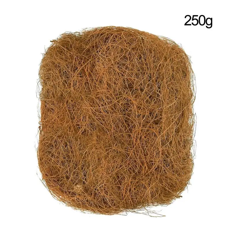 

Coconut Fiber Bird House Natural Nesting Material For Birds Doves Canaries Finches Budgies Parakeets Bird Cage Decoration supply