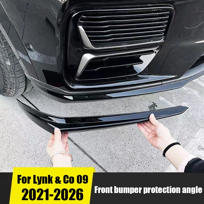 

Car front bumper corner protector exterior modification parts For Lynk & Co 09 2021 2022 2023 2024 2025 2026