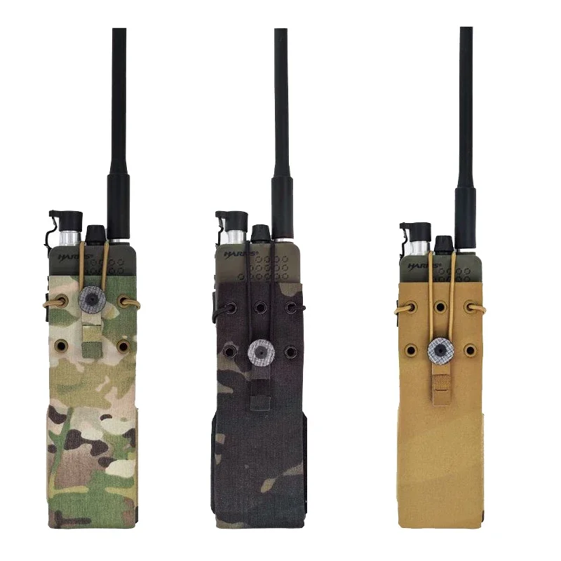 

Tactical FCPC V5 Radio Walkie Talkie Molle Pouch Waist Bag Holder Pocket Portable Interphone Holster Vest Radio Pouch Hunting