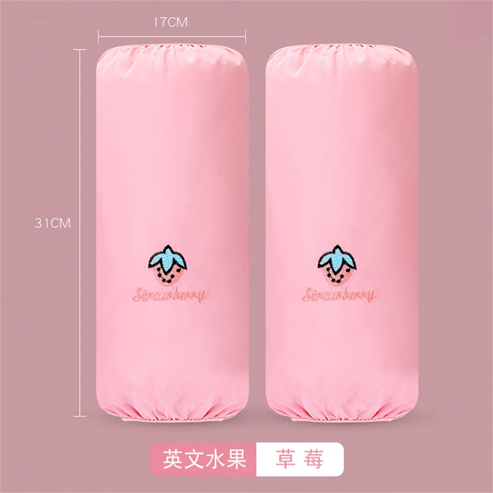 Ladies and gentlemen long Christmas elk embroidered kitchen waterproof oil waterproof winter waterproof sleeve XT-6570