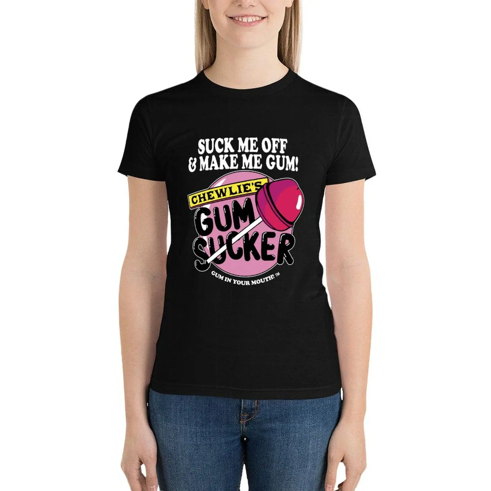 Make me Gum T-Shirt oversized shirts graphic tees Women's t-shirt image 4