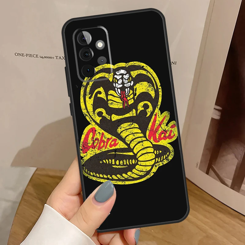 Cobra Kai Snake Case For Samsung Galaxy A34 A54 A14 A15 A35 A55 A52 A32 A12 A51 A71 A13 A23 A33 A53 Cover