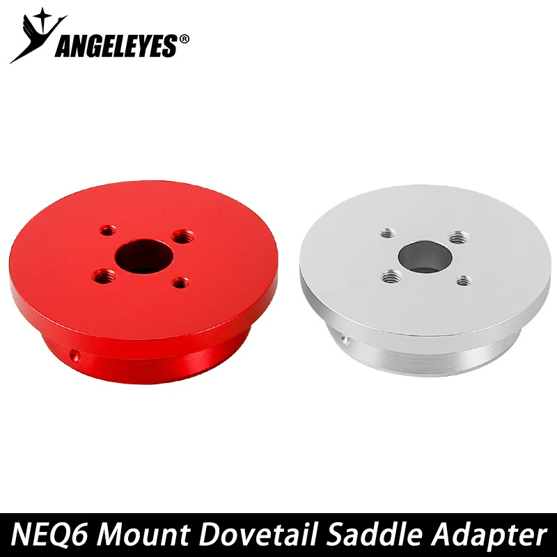 Angeleyes Dovetail Saddle Adapter for Sky-Watcher NEQ6 Equatorial Mount, Wide & Narrow Dual-use, Telescope Accessory