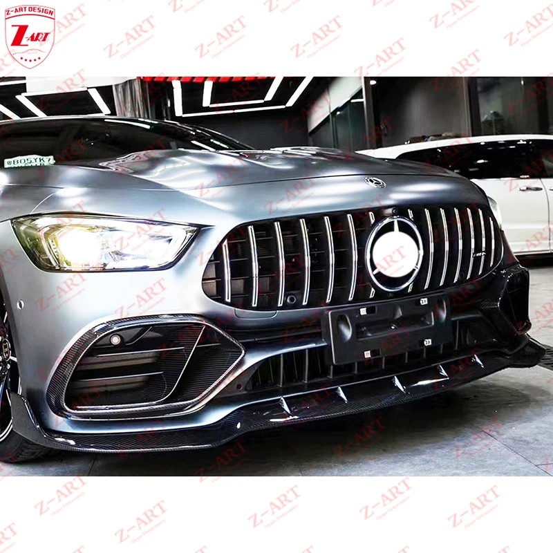 Z-ART AMG GT50 Carbon Fiber Body kit for Mercedes Benz AMG GT53 Tuning Kit for AMG GT 4 Door Carbon Fiber Aerokit 2019-2022