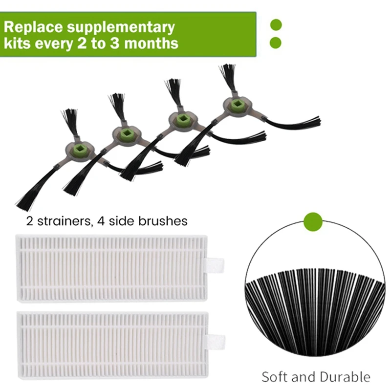 للروبوت اليسار مكنسة كهربائية ، ل M201/M210/M501A/M571/T700 قطع الغيار الملحقات