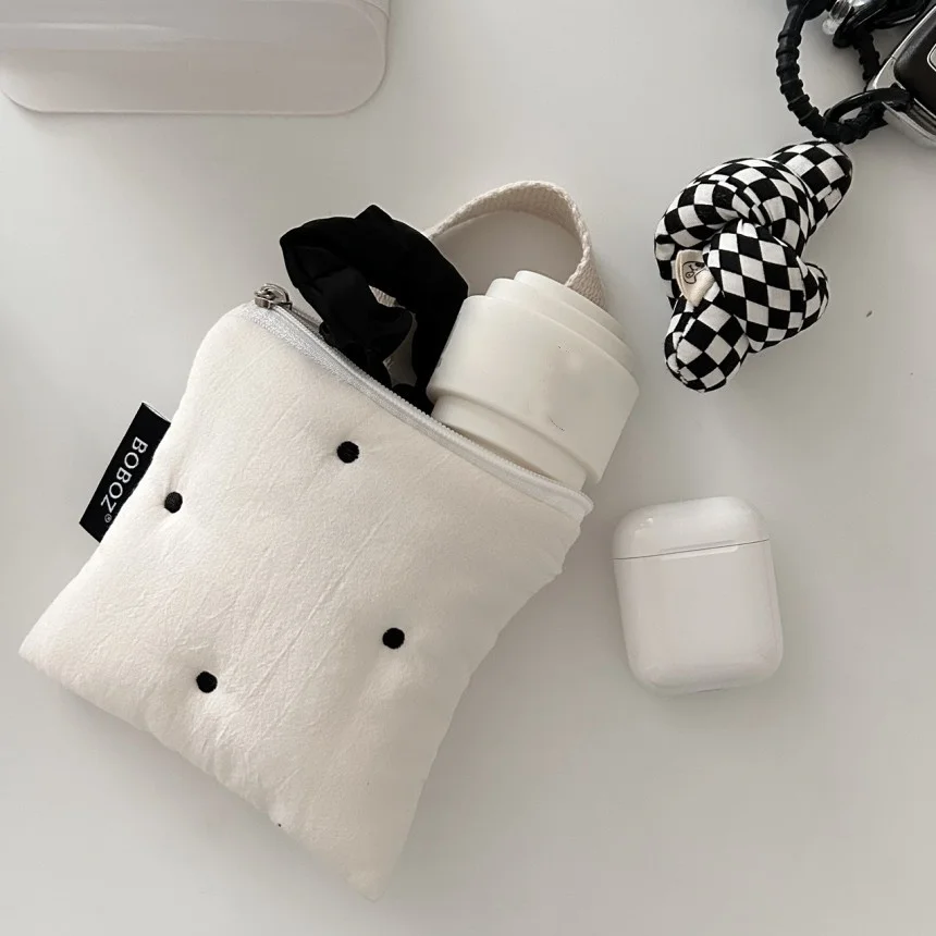 ウェーブポイントハンドバッグ、ライトチェンジ収納バッグ、リップスティックアイシャドウメイクアップバッグ、雑貨仕分けバッグ