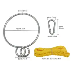 Anchor Retrieving System Ring and Rope , Lifting Anchor to 80 lbs Yacht Fishing Boat Sailing Anchor Ring accessories Outdoors
