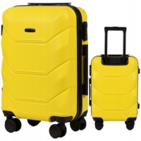 Wings small CABIN suitcase on wheels ABS + HARD travel luggage