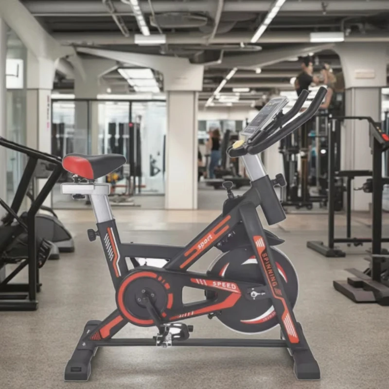Ultra-Silent Foldable Steel Professional Spin Bike Belt Drive Home Gym Use Durable LCD Display Exercise