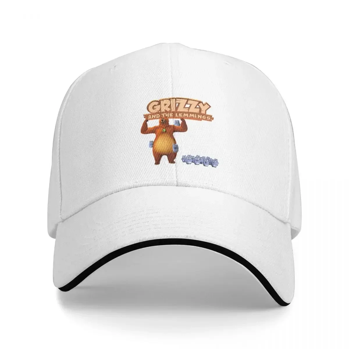 

Кепка Grizzy And The Lemmings, бейсболки, бейсболки Snapback, дышащие, повседневные, для улицы, для мужчин и женщин, полихромные