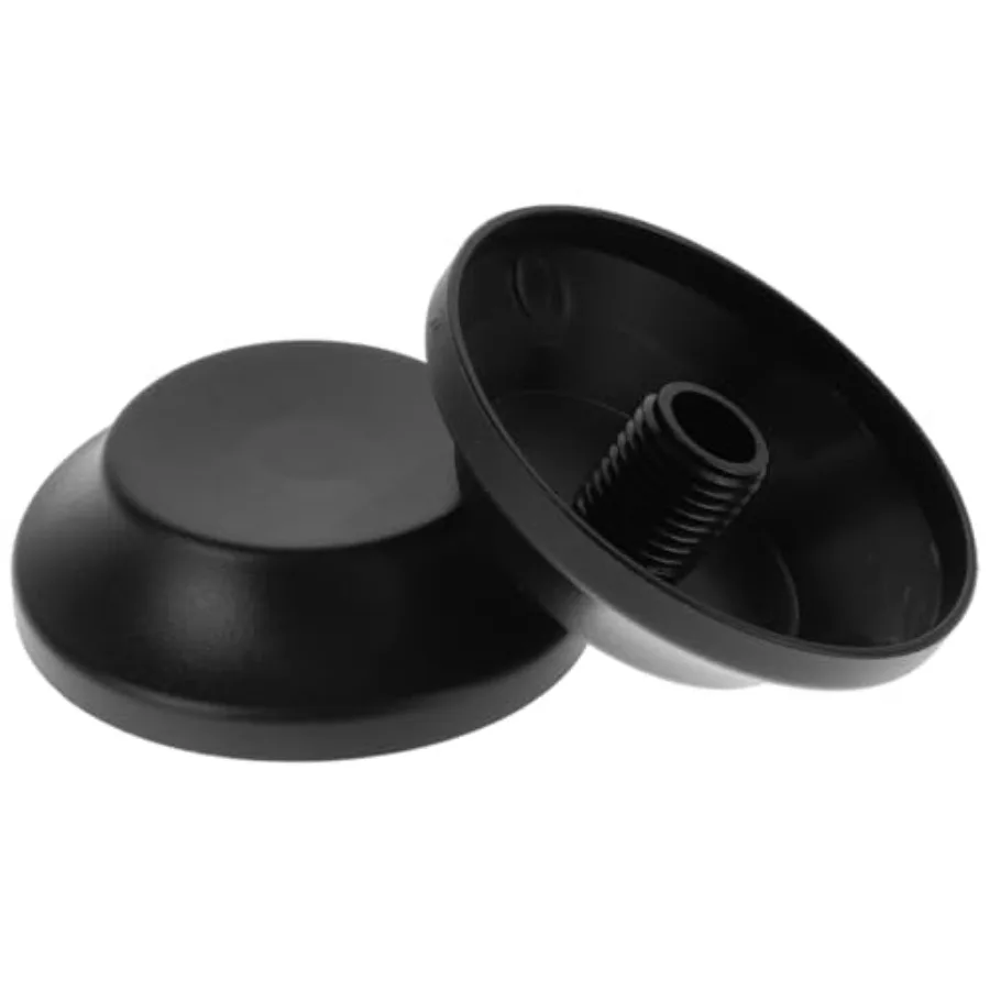 

2Pcs Patio Umbrella Top Cap Replacement, Universal Plastic Pole Tip Cover for Outdoor Cantilever Umbrella, Durable Screw-in Rep