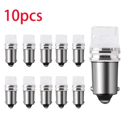 DC 6V 6.3V Non-polar GE44 47 BA9S LED Pinball Machine Vehicles Interior Light BA9S floodlight Car Accessories 4/10PCS