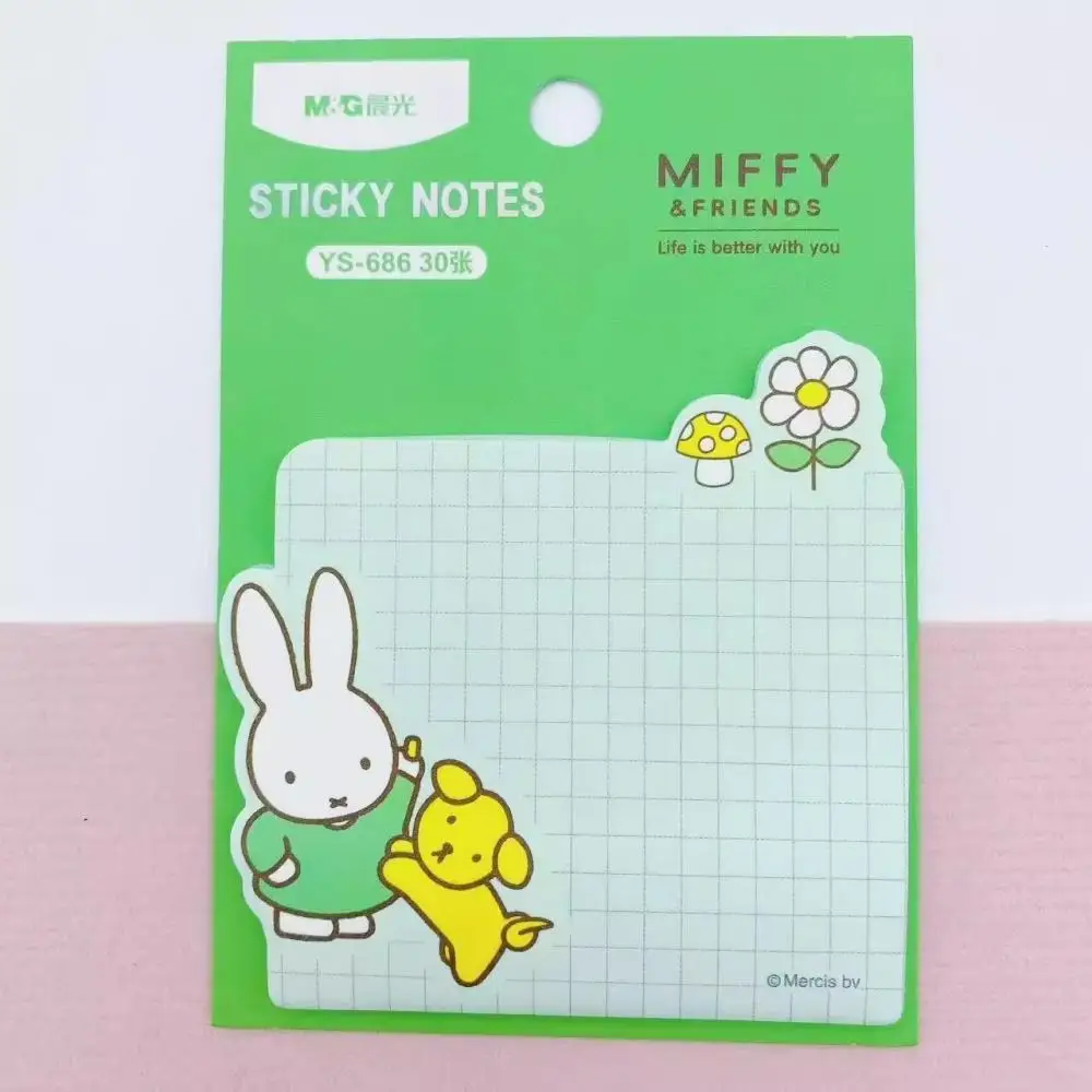 ميفي أرنب مثبت ملاحظة الكرتون بسيط الإبداعية لطيف أنيمي أنماط متعددة Kawaii طالب سطح المكتب ملاحظات لاصقة القرطاسية هدية #3