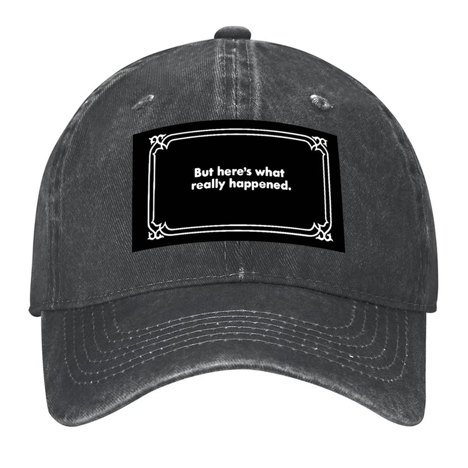 

But here’s what really happened. Baseball Cap derby hat beach hat Funny hats hard hat Women's Beach Visor Men's