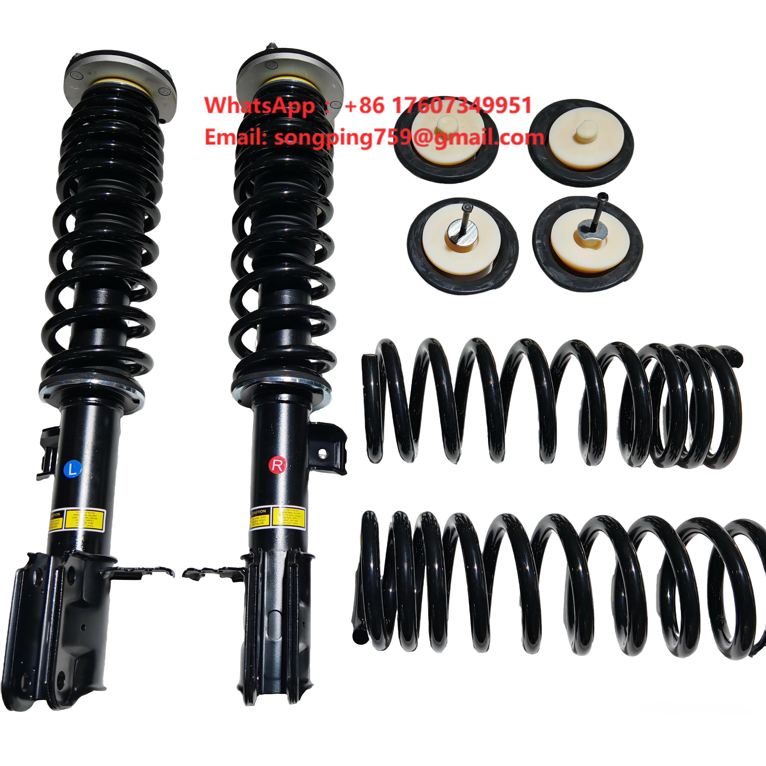 

More Durable Coilover Spring Shock Absorber Fit for Range Rover L322 2003-2012 RNB000750 RNB000740