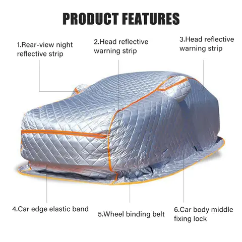 10 best sales car hail protection - №9