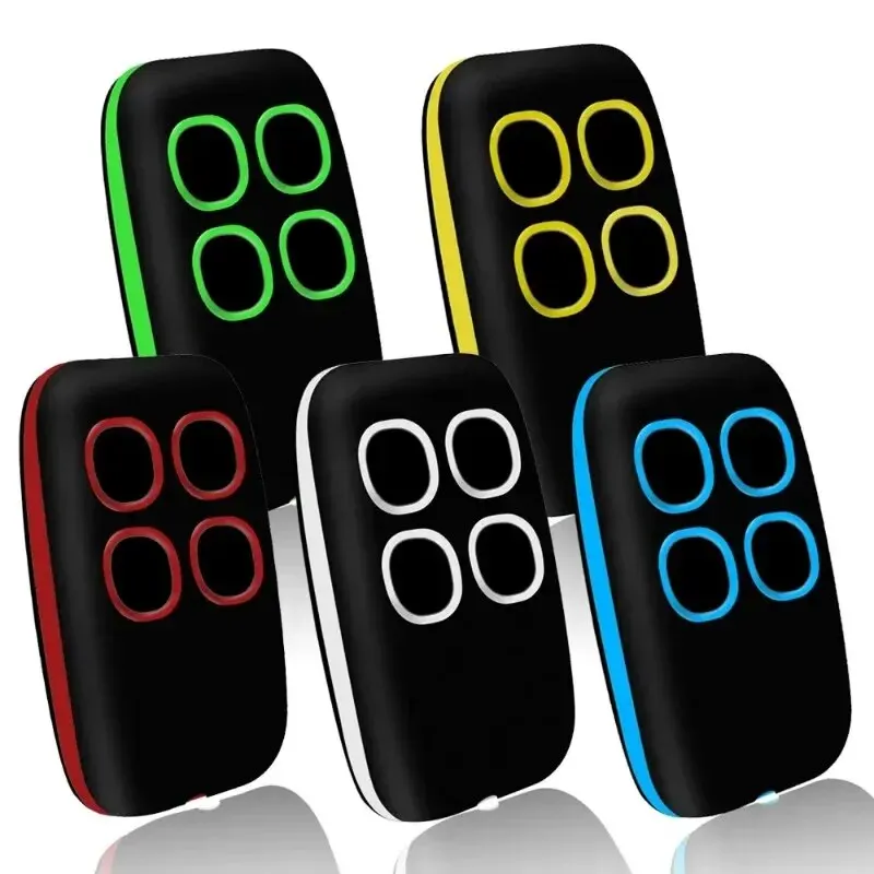Controle Remoto Universal 433MHz para Garagem, Clonador de Comando, Duplicador de Código Fixo 433.92MHz com Auto-Cópia para Automação de Portões de Garagem