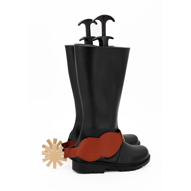 

ss23Arthur Red Dead Redemption Arthur Morgan Black Cosplay Boots Custom Made Shoes Any Size for Unisex