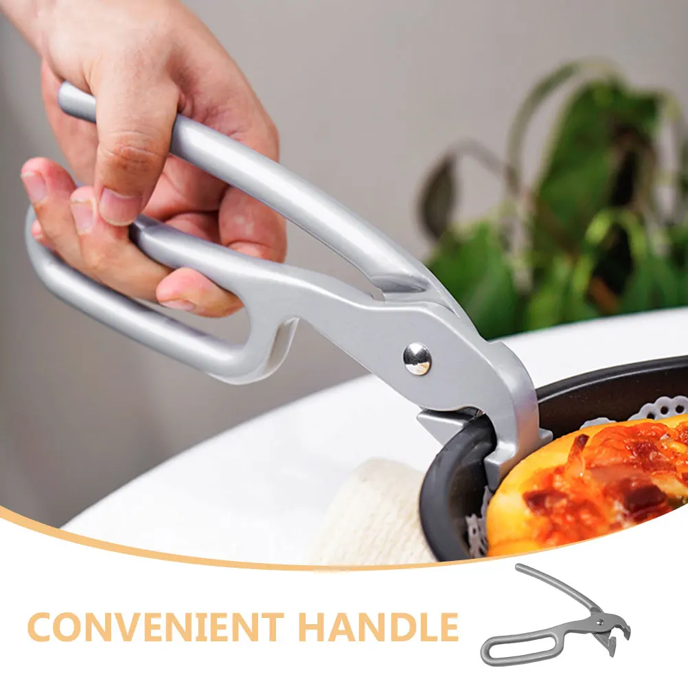 

Baking Pan Tongs Pizza Gripper Hot Plate Dish Grabber Kitchen Clamp Frying Anti Scalding Tray