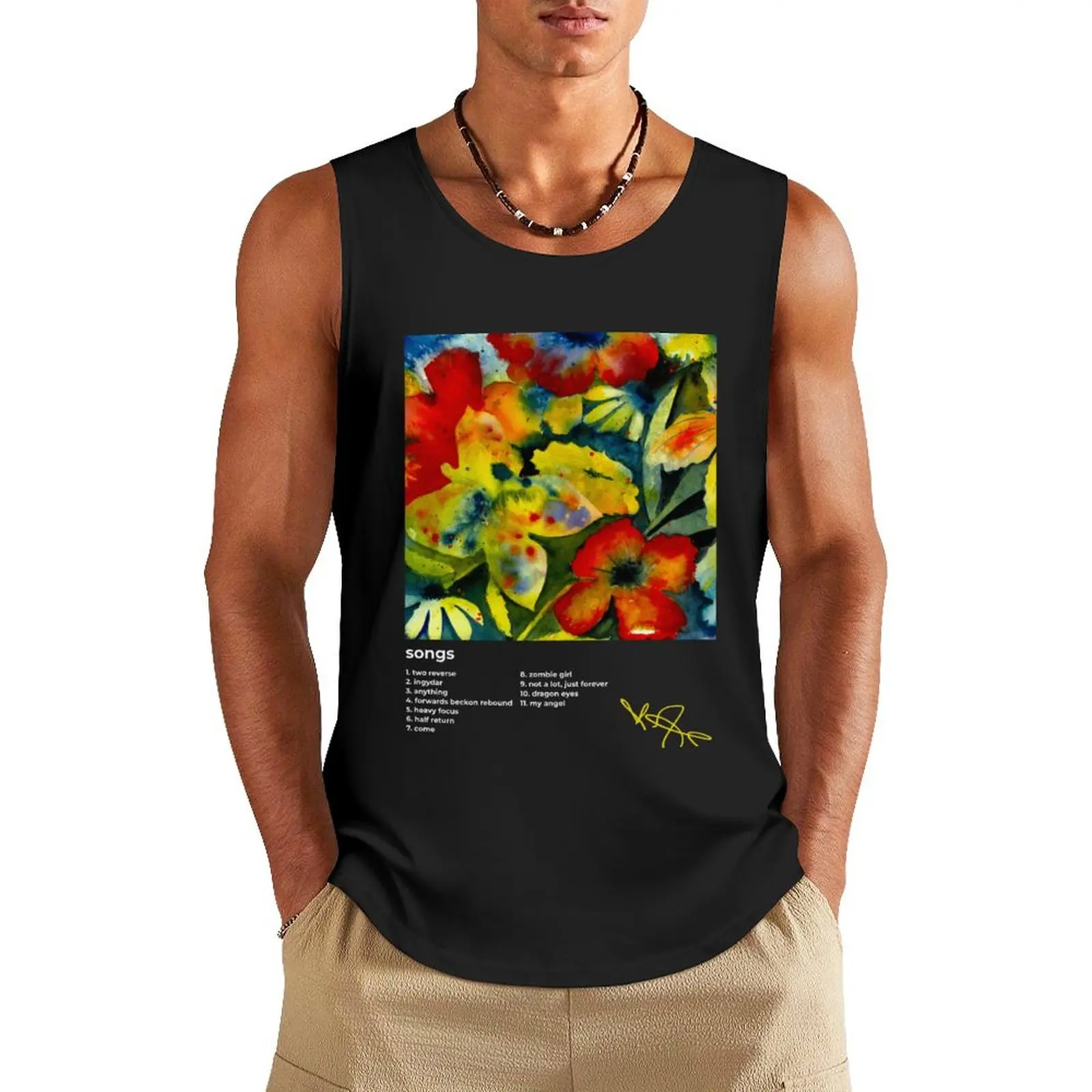 Adrianne Lenker - songs Tank Top quick-drying t-shirt Men's clothes luxury style new in tops & t-shirt