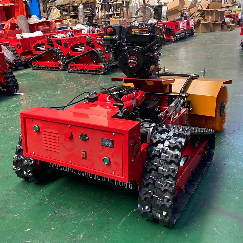 تخصيص ترقية جزازة العشب التحكم عن بعد، حديقة النفط جزازة العشب روبوت CE / ISO حديقة بيع معتمدة