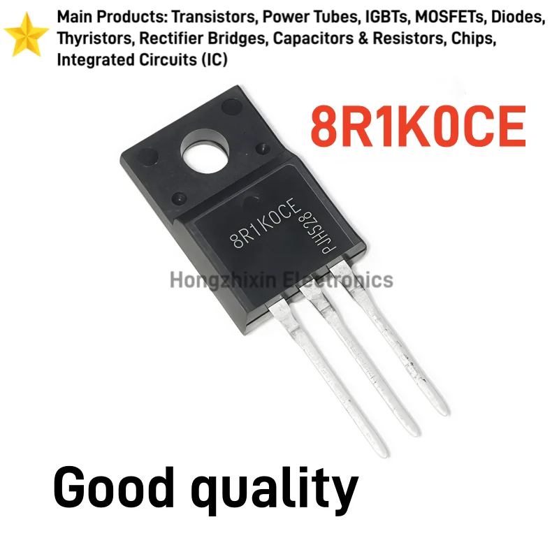 10PCS NEW IPA80R1K0CE 8R1K0CE warehouse stock 800 V 5.7A MOSFET TO-220F