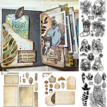 2025年新款楓葉金屬切割模具,用於工藝壓花、製作紙質賀卡、DIY手製品 8 最佳銷售 伊莉莎白工藝設計 - №7