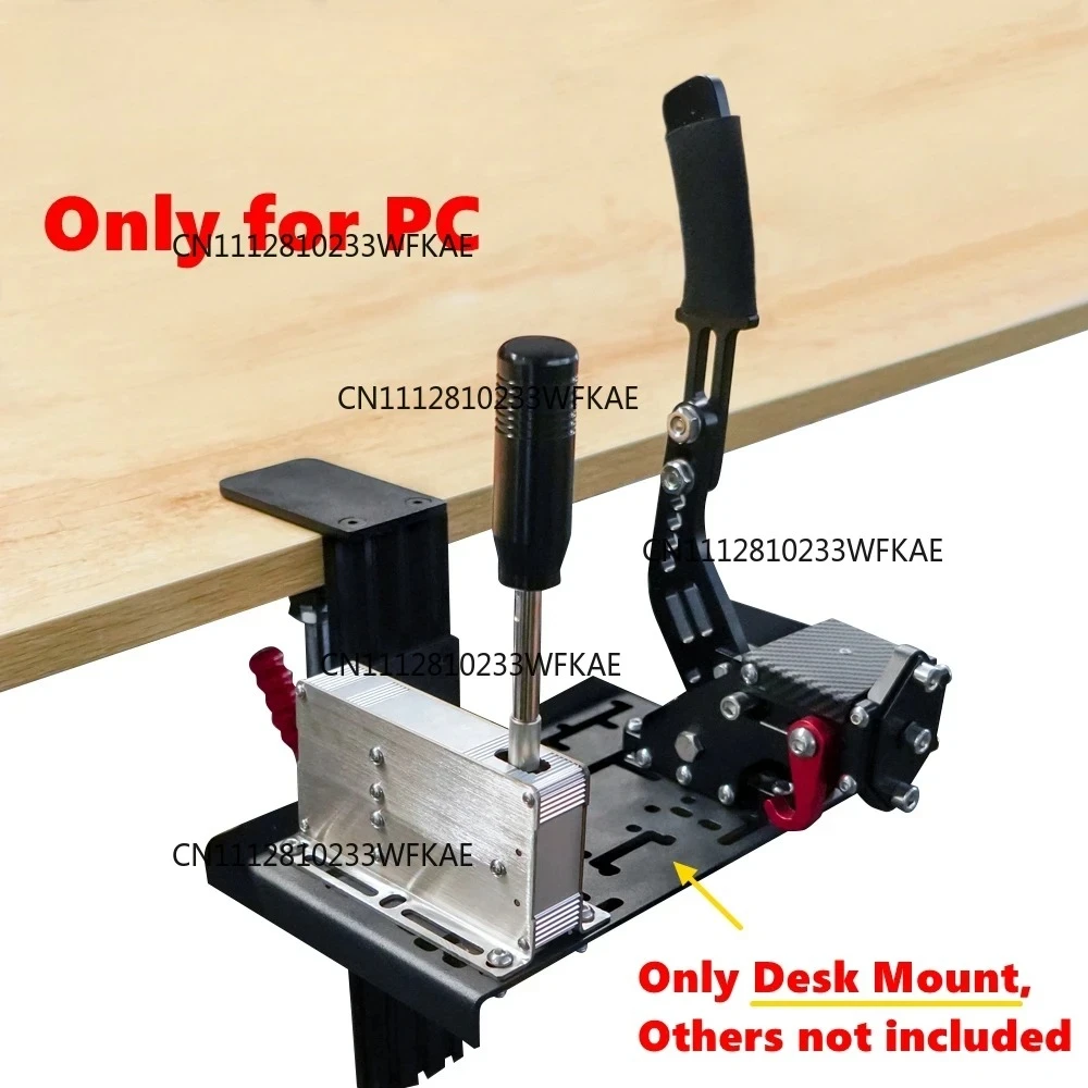 Universal Desk Mount Fixed Bracket For PC USB Handbrake, 6R/7R Hall Sensor H Gear Shifter, Sequential Gear Shifter For Logitech