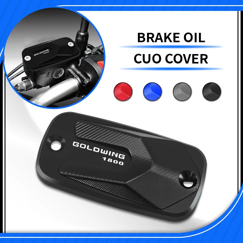 

Motorcycle CNC Front Brake Fluid Oil Cup Reservoir Cover For HONDA goldwing 1800 goldwing 1500 2001-2024 Oil Cup Cap gl1800