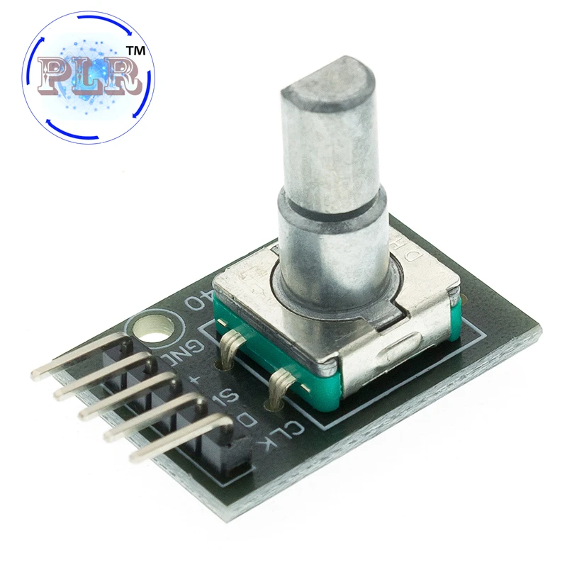 360 Degrees EC11 Rotary Encoder Module For Arduino Brick Sensor Switch PLR Development Board KY-040 With Pins