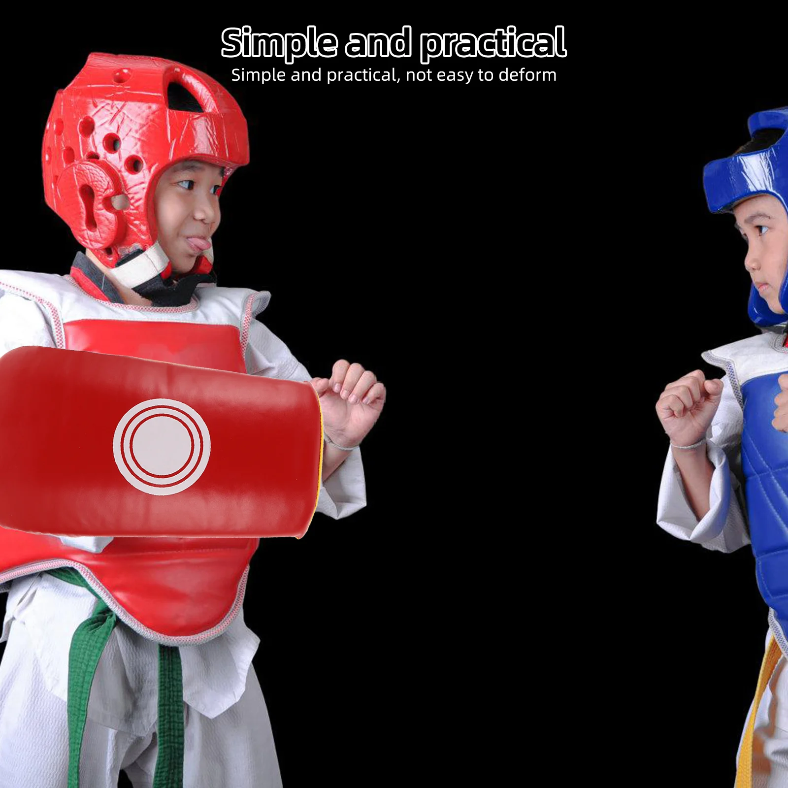 

Double Flying Target Taekwondo Training Equipment For Kids Adults Kick Shield Practice Pad Sparring Gear Boxing Focus Mitts