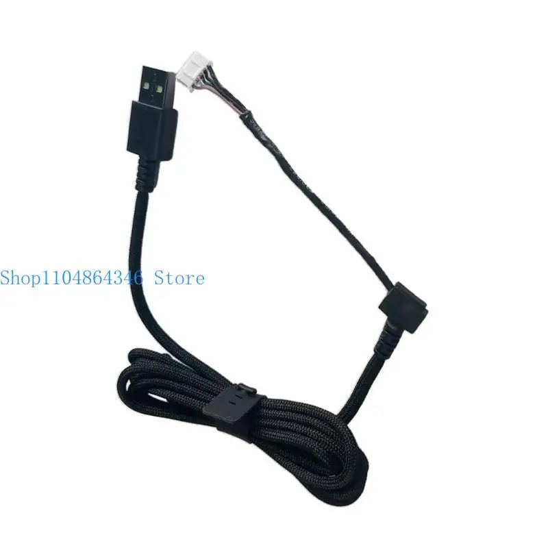 652F Mouse USB Cable for ViperMini Gaming Mouse Nylon Braideds Charging Cable