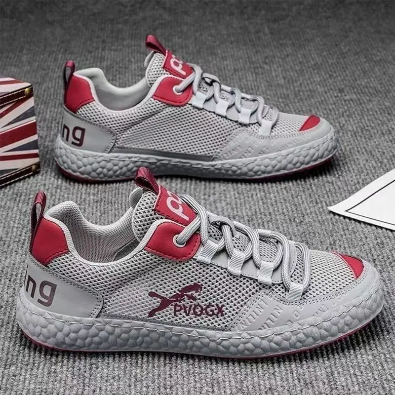 Men's Summer Breathable Mesh Shoes Fashionable Outdoor Sports And Leisure Footwear for Active Living