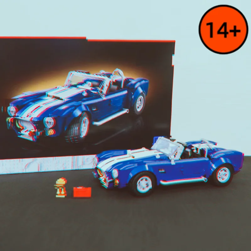 

Конструктор MOC-10357 «Шелби Кобра», 1241 деталь, модель спортивного автомобиля, строительные блоки, декор для дома, игрушки, подарки на день рождения для детей и взрослых