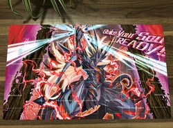 YuGiOh Vanquish Soul - Kaiser Varius TCG CCG Mat Trading Card Game Mat Table Playmat Desk Gaming Playing Mat Mouse Pad Mousepad