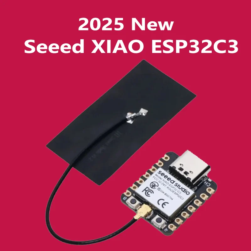 Seeed XIAO ESP32C3 WiFi Bluetooth5.0 Module Battery Charge Power Efficiency Rich Interface Support for Electronics Projects