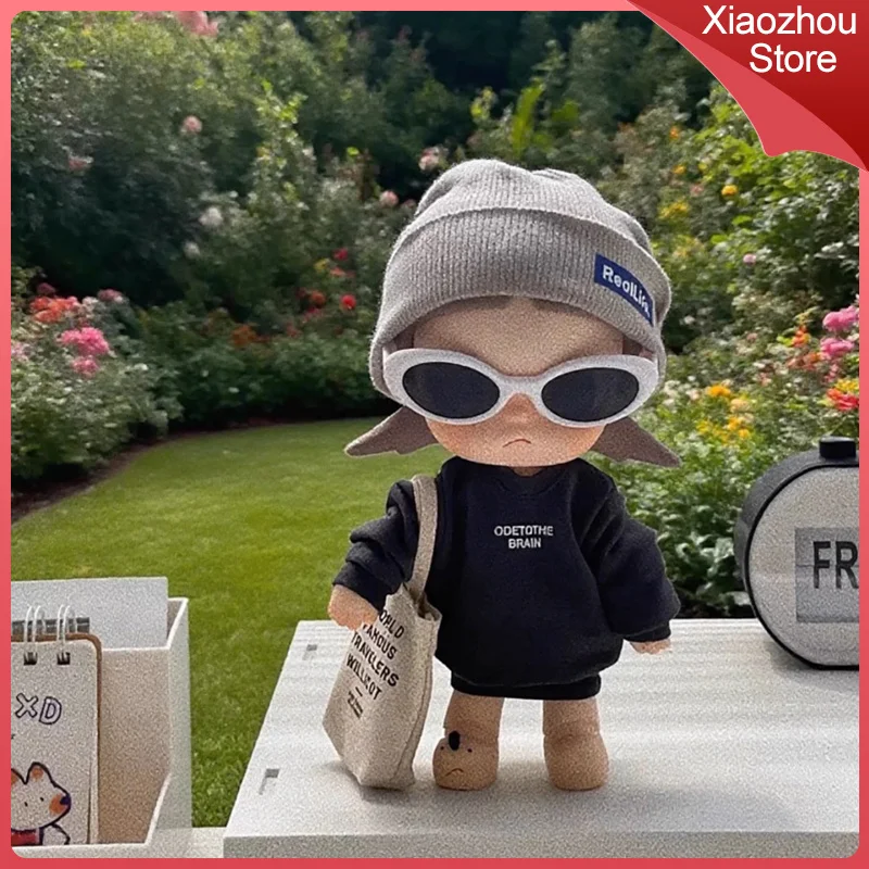 

Новый подходит для одежды Zsiga, костюм куклы 20 см, серая шляпа, крутой черный комплект серии, одежда Gazi'S, повседневный стиль, замена комплекта