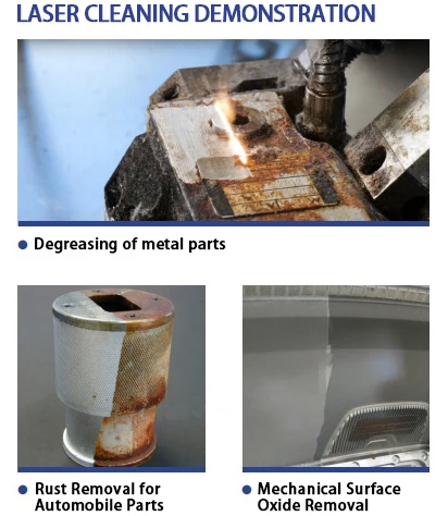 Pembersih penghilang karat portabel multifungsi mesin 3 dalam 1 Pembersih Pembersih pembersihan Laser pegangan tangan harga pabrik